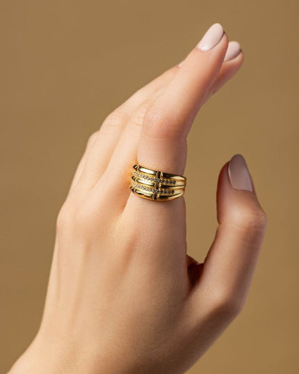 Golden Glow Ring