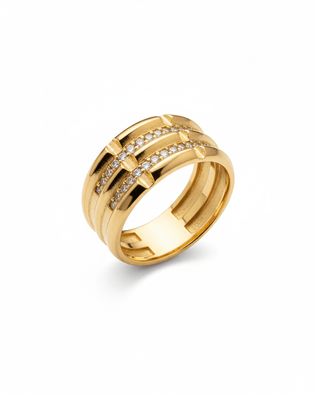 Golden Glow Ring