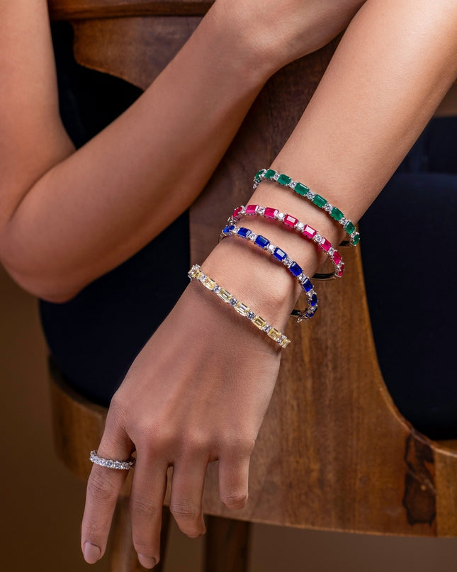 Akira Gemstone Bangles