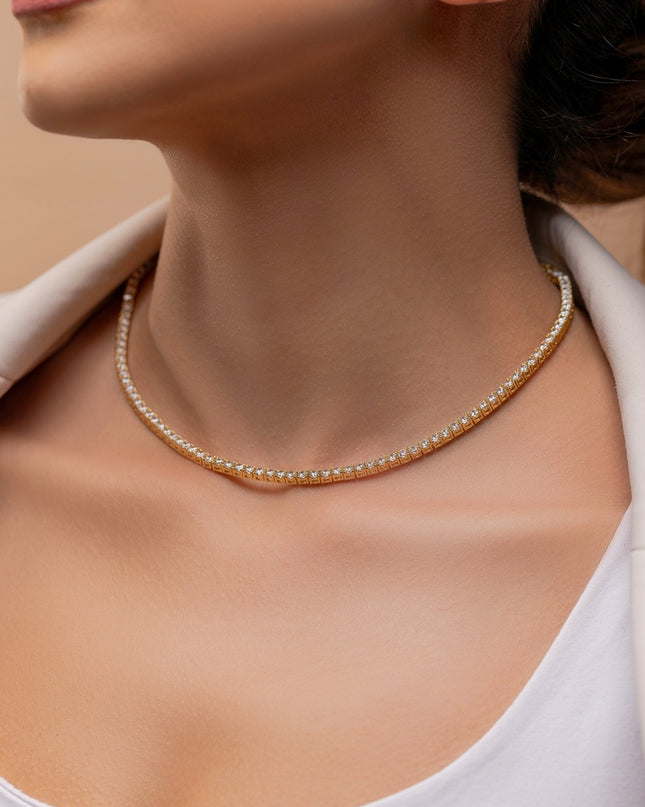 Gold Bubble Necklace
