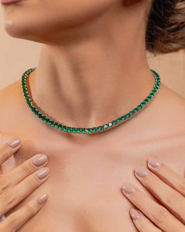 Soho Green Necklace