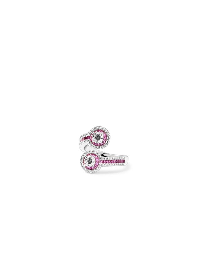 Rosé Halo Ring