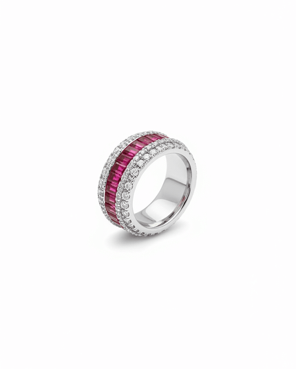 Rose Cubic Ring