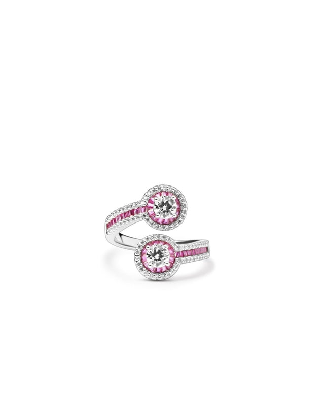 Rosé Halo Ring