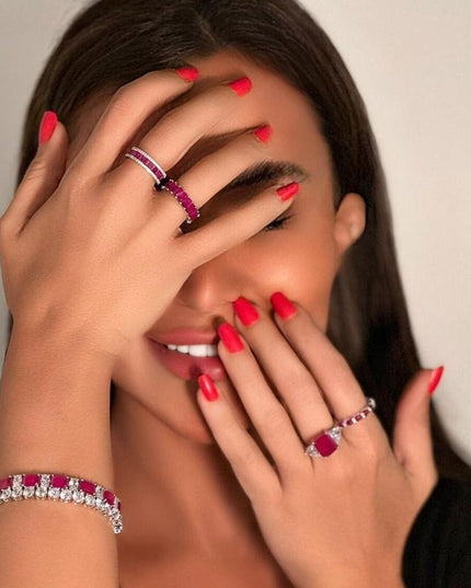 Velvet Ruby Bracelet