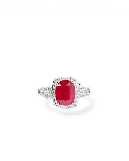 Scarlet Stone Ring