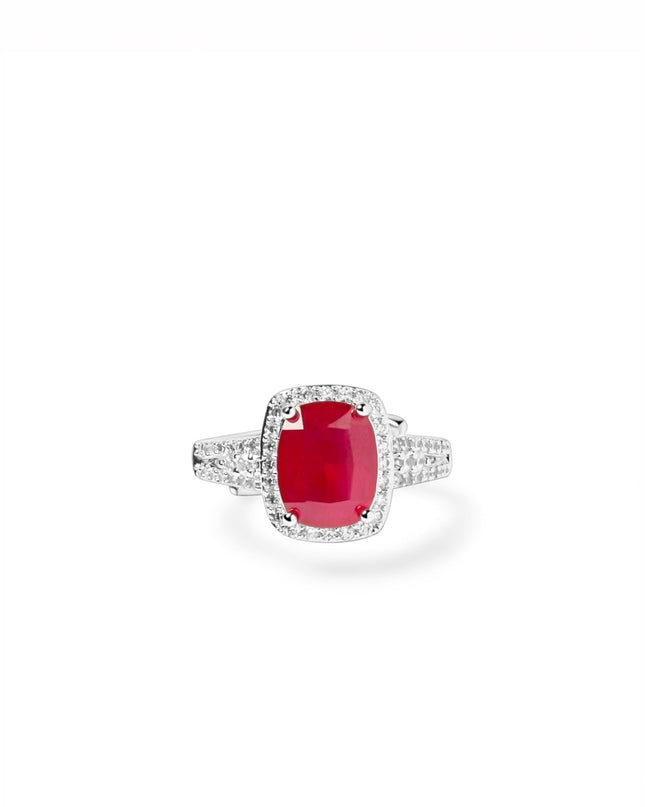Scarlet Stone Ring
