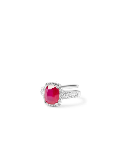 Scarlet Stone Ring