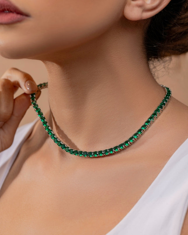 Soho Green Necklace