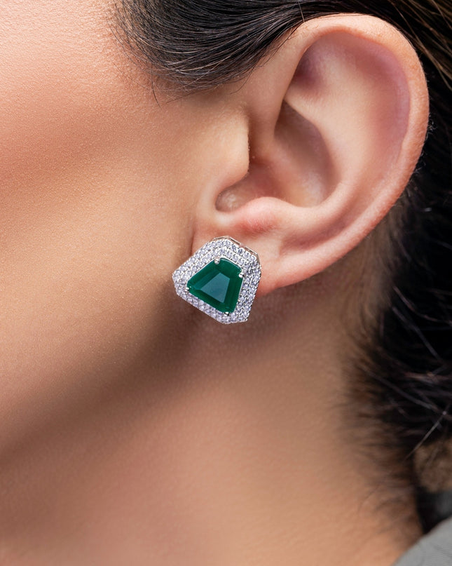 Triangle Stud Earrings